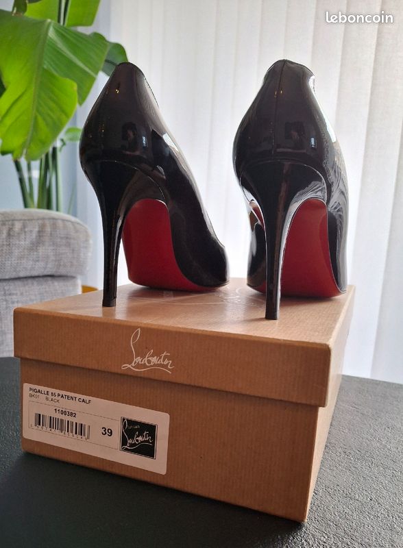 Rouge Escarpin Talon Louboutin Talon Christian Louboutin Semelle