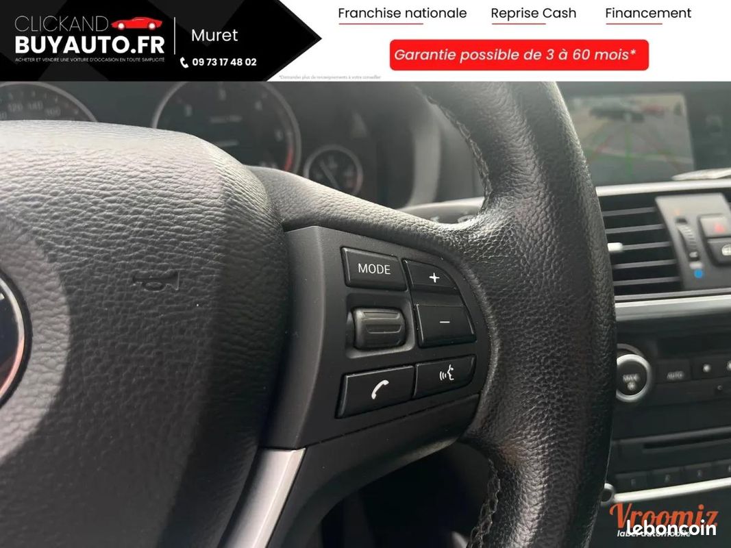Bmw X3 2.0 D 185 LUXE XDRIVE BVA réf 127 (image 14)