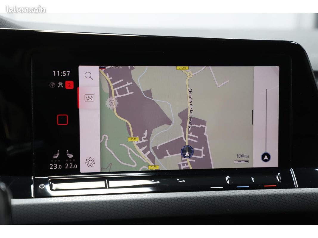 Volkswagen golf viii gti 2.0 tsi 245 dsg 7 camera/carplay/ja18/s.chauffants (image 21)