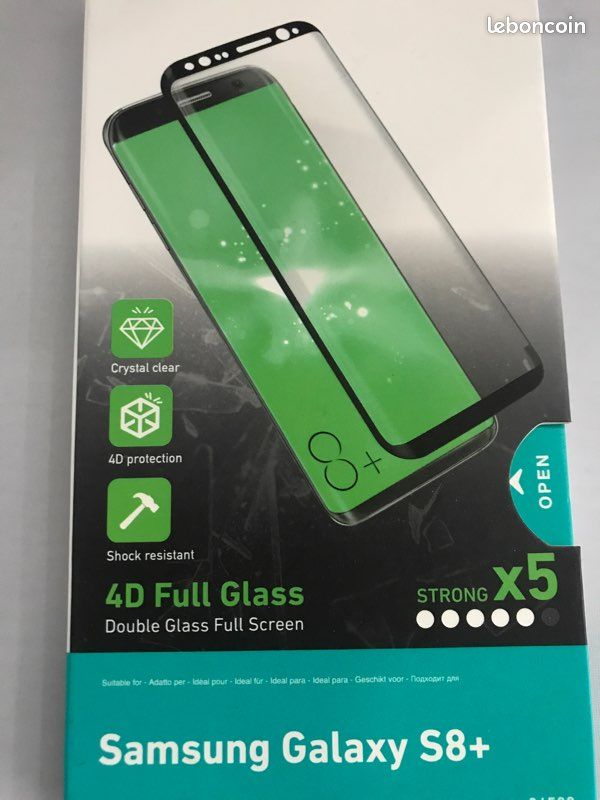 Verre trempé Pour Samsung Galaxy S8+ (image 1)