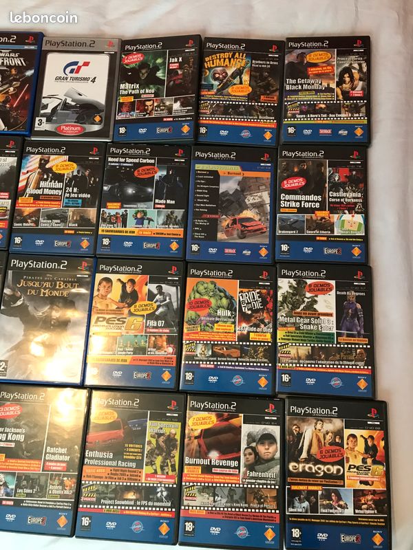 Gros lot de 35 jeux play station 2 (image 2)