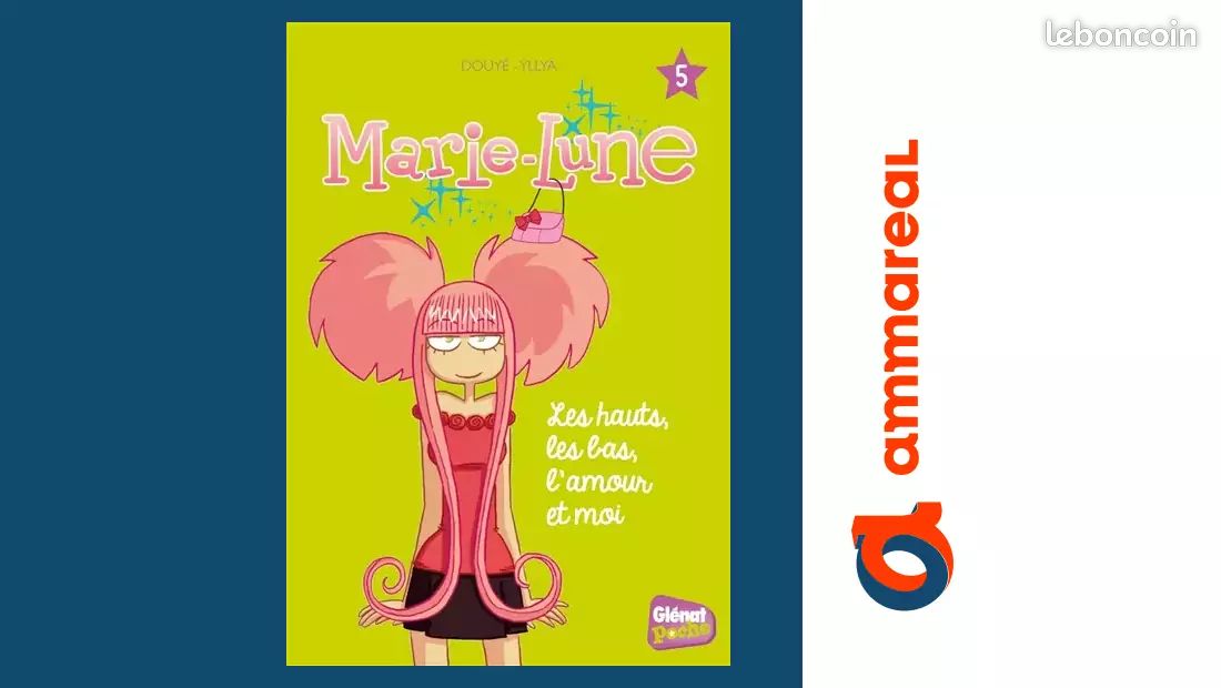 Marie-Lune - Poche - Tome 05: Les hauts, les bas, l'amour et moi (image 1)