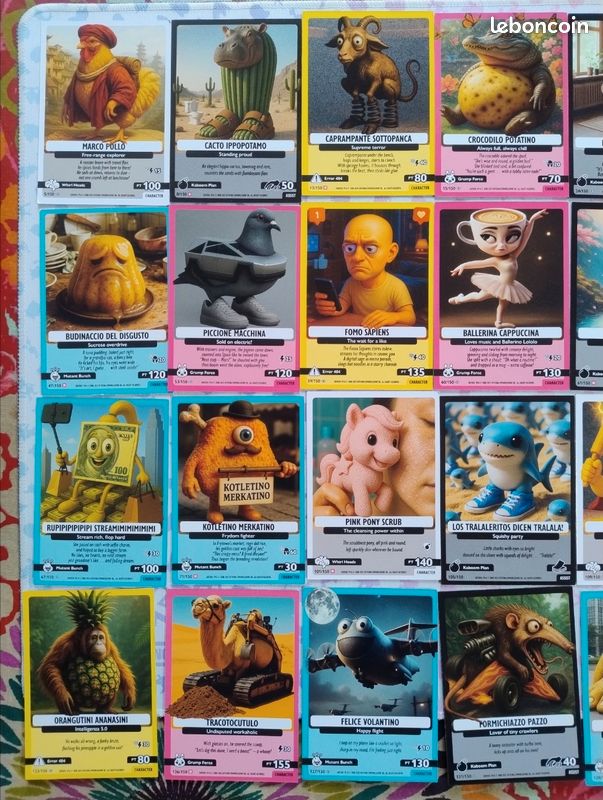 Échange cartes Brainrot panini (image 1)