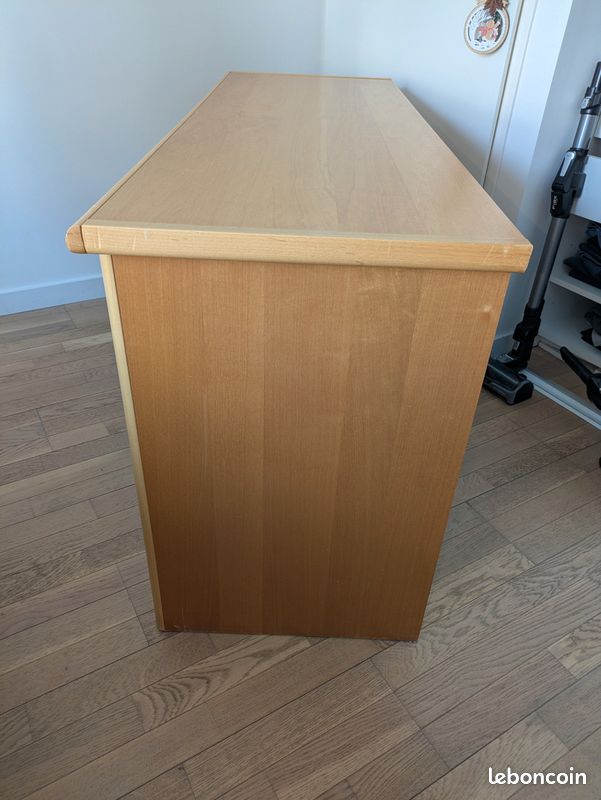 COMMODE en AULNE NATUREL (image 6)