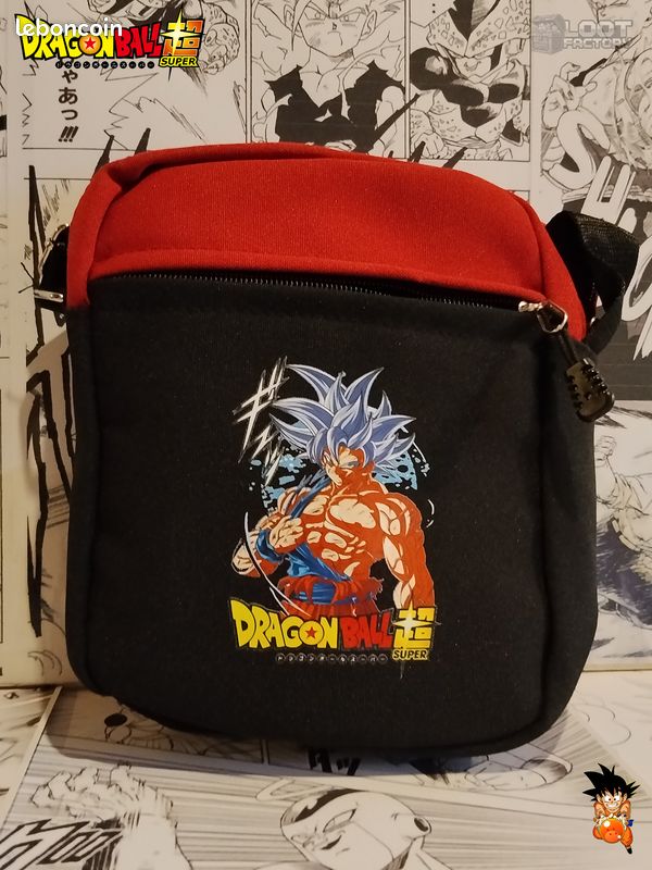 Sacoche Bandoulière Dragon Ball Super - Goku Ultra Instinct - Neuve (image 1)