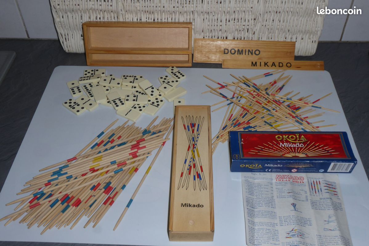 Jeu de dominos et mikados (image 4)