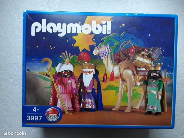 Playmobil Cape Dorée Du 3997 Christmas Rois Mages Noël Nativité Crèche