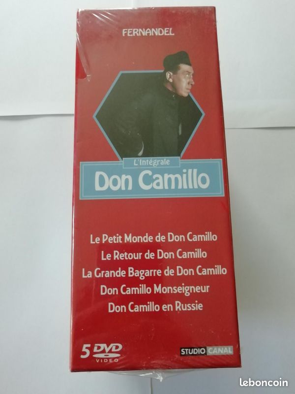 L'intégrale Don Camillo 5 DVD neuf sous blister (image 2)