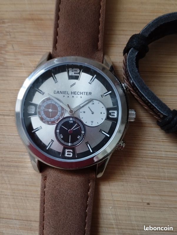 Montre homme griffée Daniel HECHTER Neuve (image 3)