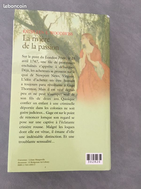 Kathleen E. Woodiwiss La rivière de la passion (image 3)