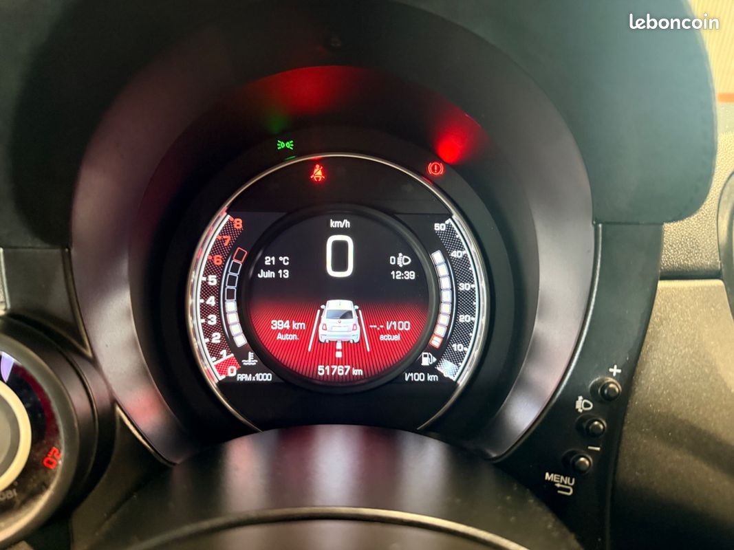 ABARTH 500 595 1.4 T 180 CH - COMPETIZIONE - LIGNE MONZA - SABELT - T/O - BEATS AUDIo (image 20)