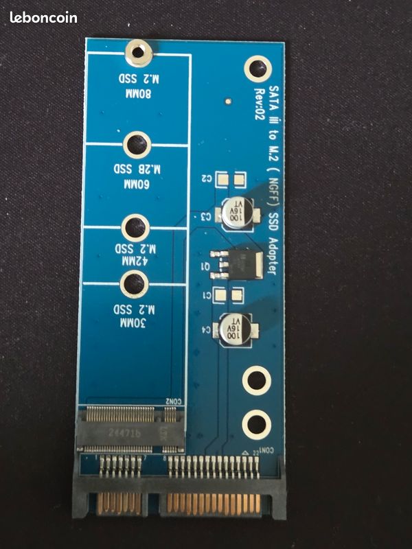 Adaptateur Sata to M2 Sata (image 1)