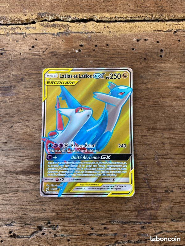 Carte pokémon latios et latias escouade (image 1)