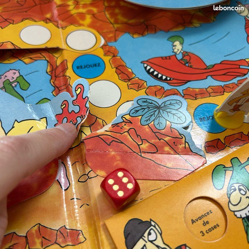Jeu société BIC et BAC LES MONDES ENGLOUTIS REVELL Antenne 2