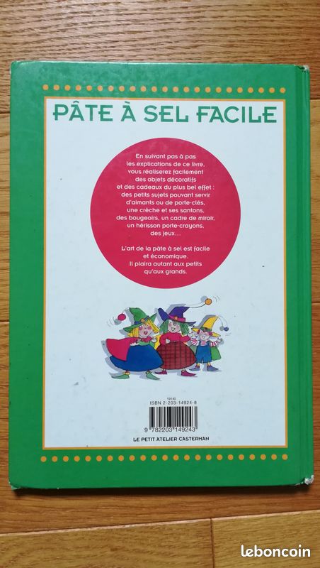 Livre Pâte à Sel Facile Bernadette Theulet-Luzié Casterman (image 2)