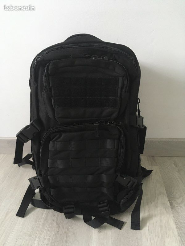 Sac à dos tactique 40L noir – Specna Arms -Misao Airsoft