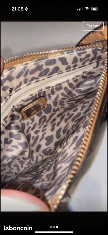 Pochette en jean Guess vintage (image 3)