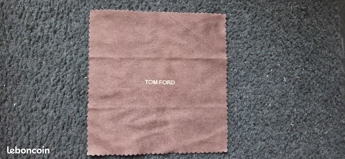 Étui Pour Lunettes De Soleil Tom Ford Avec Boîte Et Chiffon De Nettoyage - Neuf Sans étiquette