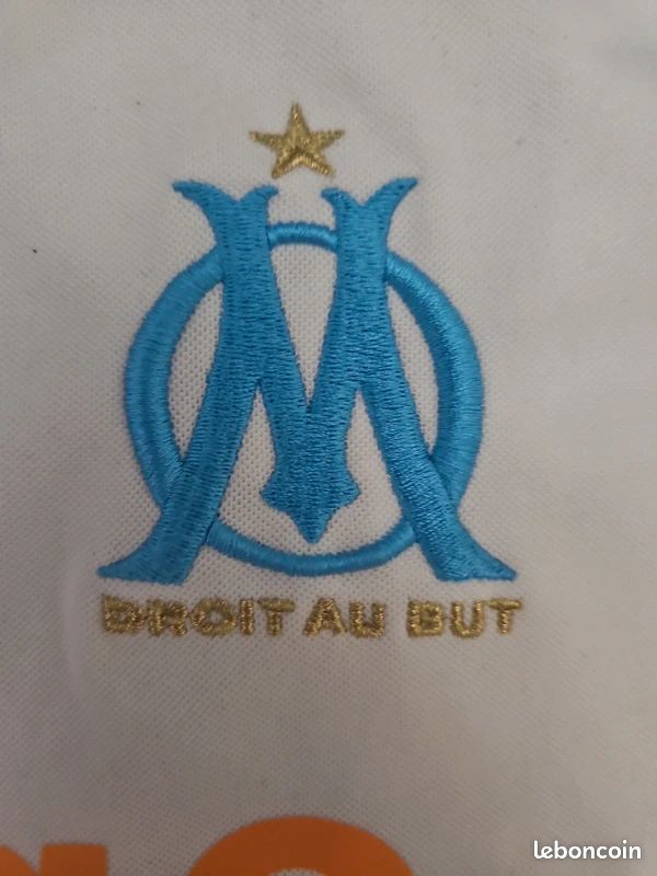 Maillot football vintage Olympique de Marseille domicile saison 2018