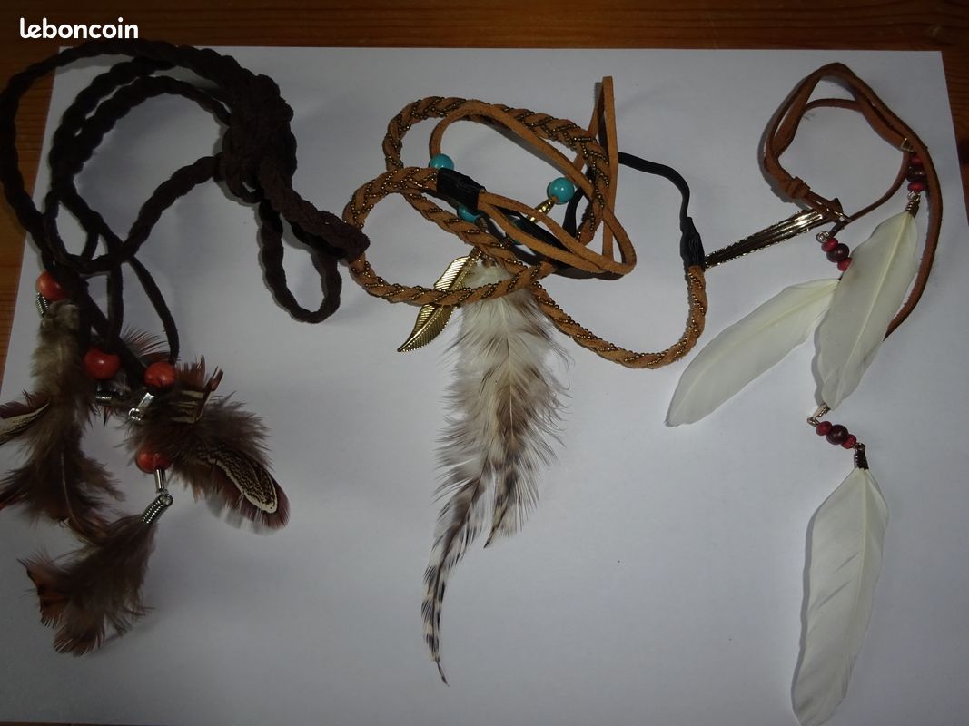 Bijoux indiens bracelet , accessoires de cheveux ,boucles d'oreille (image 2)