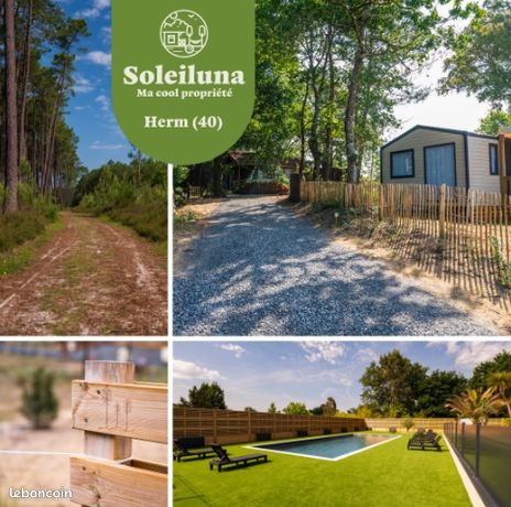 Terrain pour Mobil-Home dans PRL - LES LANDES (40)