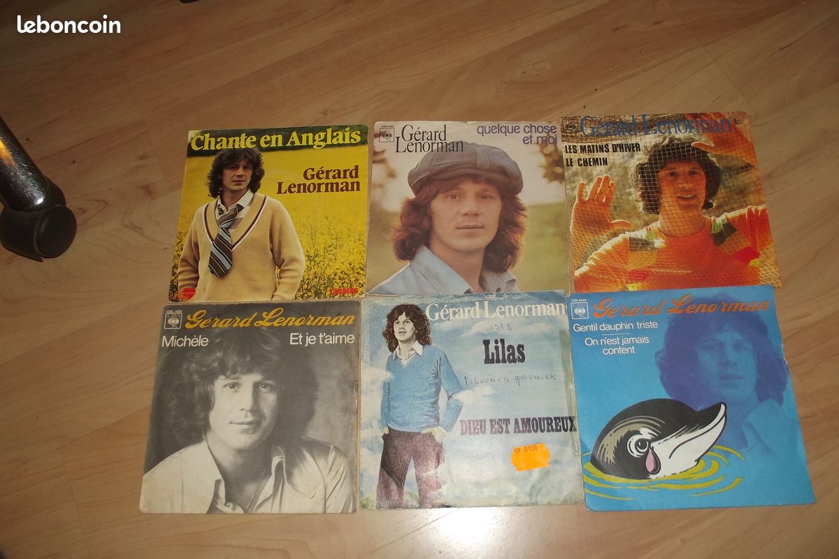 46 DISQUES 45 tours francophone (image 4)