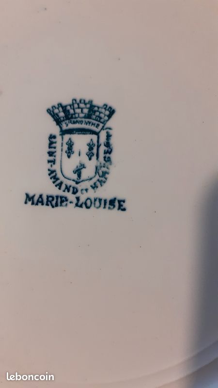Lot vaisselle ancienne Marie Louise Amand st (image 6)