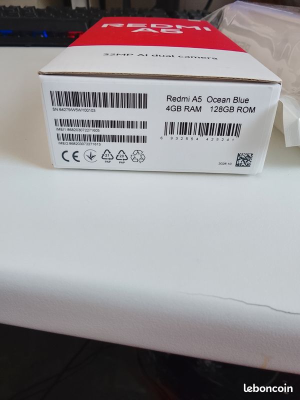 Lot Redmi A5 4Go 128gb (image 2)