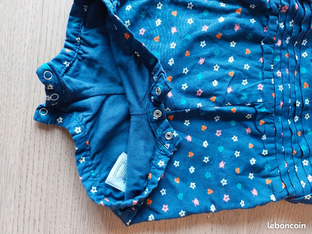 Lot vêtements fille 6 mois sergent majore petit bateaux tape à l'œil (image 10)