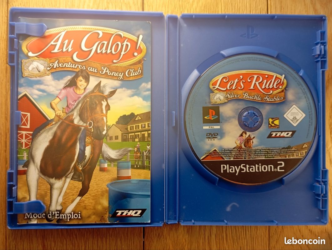 Au Galop ! Aventures Au Poney Club – PS2 – Complet – Très Bon état – FR