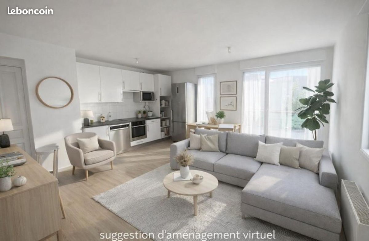 Appartement 3 pièces 60 m² · à Nantes · 60 m² · 207 796 €