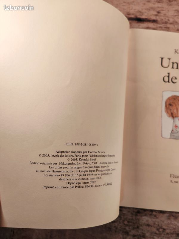 Ouvrage, Un amour de ballon, Komako Sakaï, école des Loisirs (image 3)