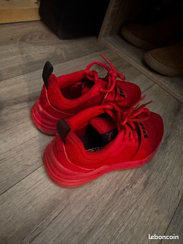 Paire de basket puma taille 29 (image 1)