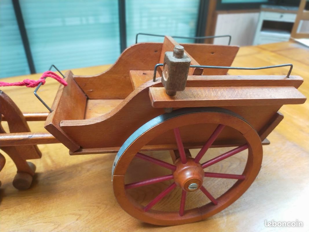 BEL ATTELAGE En BRONZE XIXe CHEVAL Et CHARRETTE A FOIN COLLECTION Non Signe D Imgx500 4413