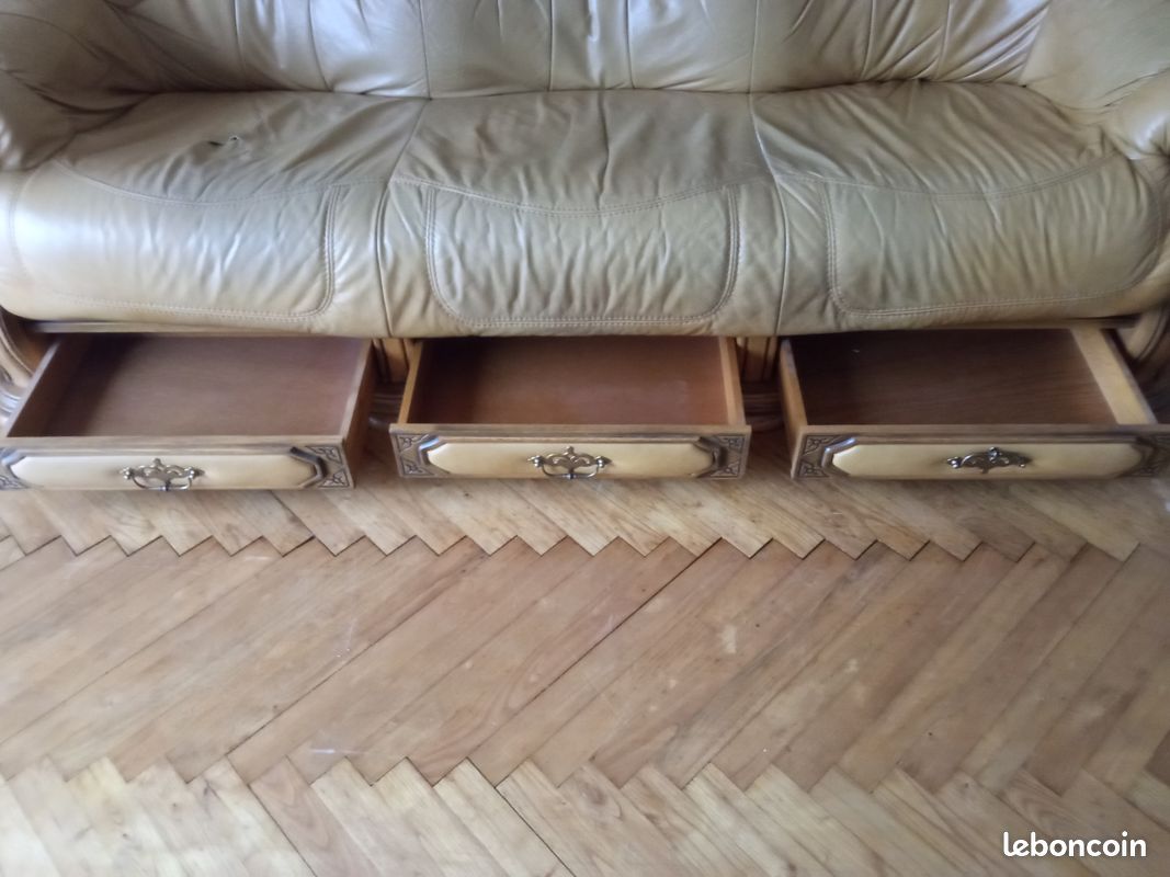 Canapé + 2 fauteuils individuels (image 2)