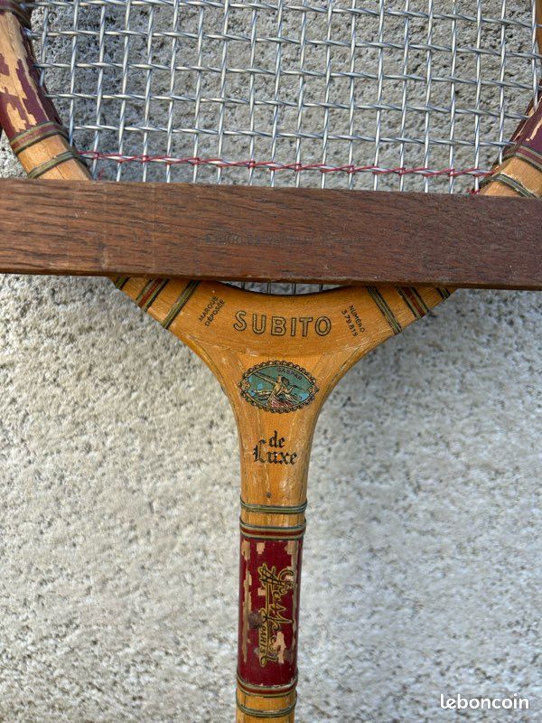 radar épée Pièges raquette de tennis vintage Patates joindre généreuse