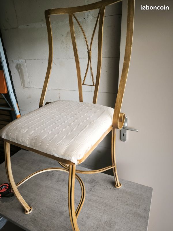Chaise en fer (image 2)