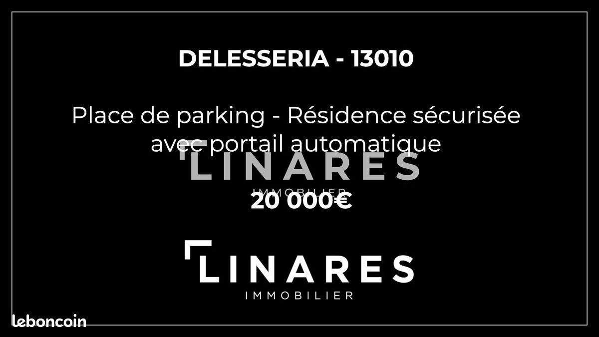 Parking 13 m² · à Marseille · 13 m² · 20 000 €