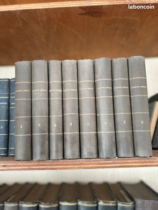Sainte Bible en 8 volumes-Année 1872 (image 3)
