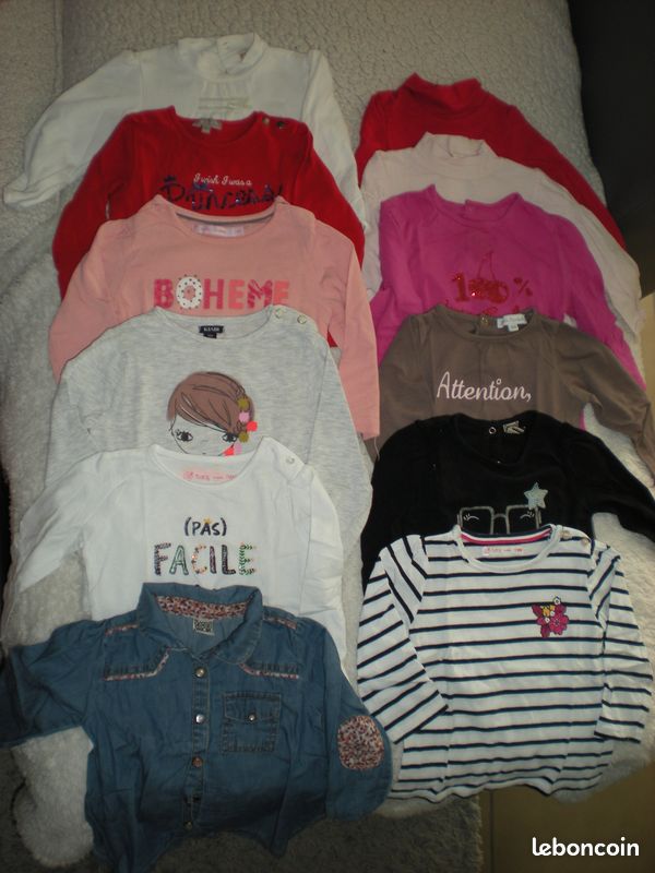 Vêtement fille T 18 mois (image 1)