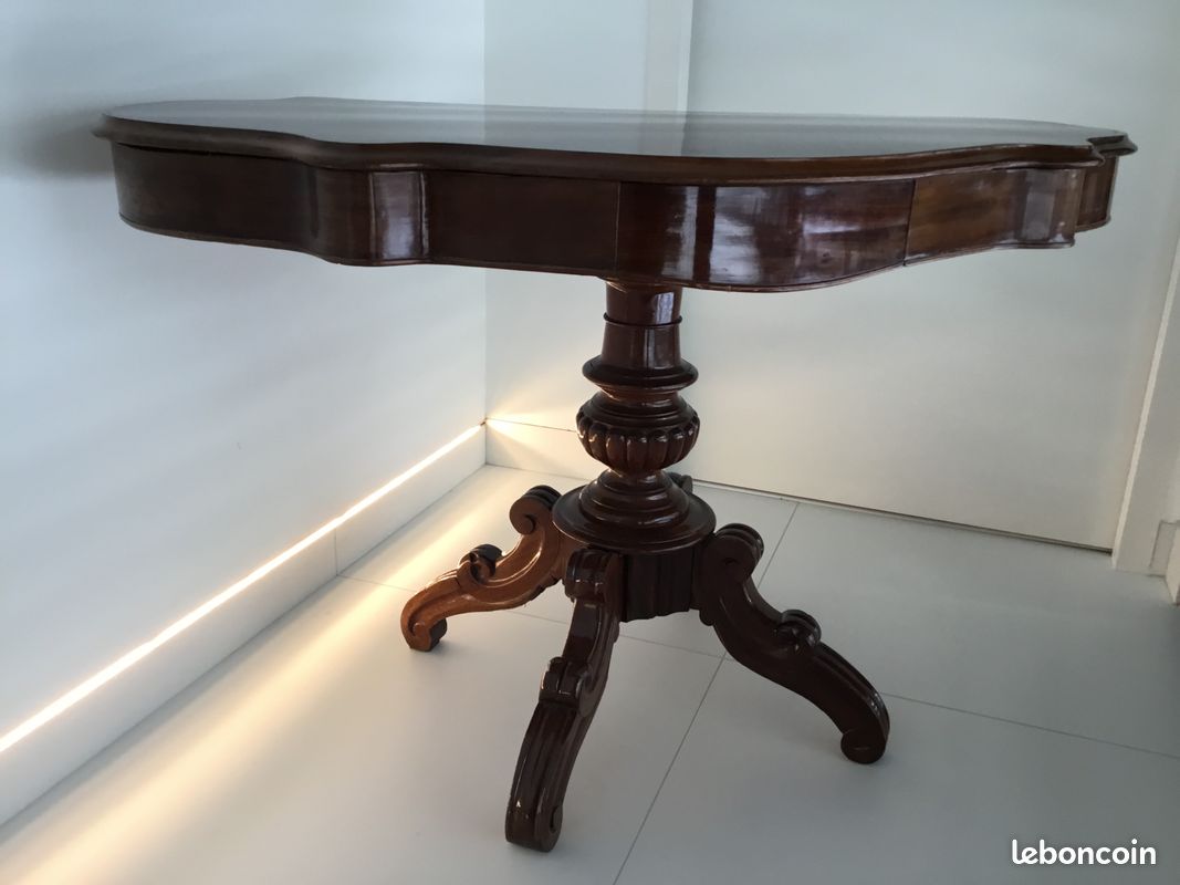 Table guéridon violon Louis Philippe (image 4)