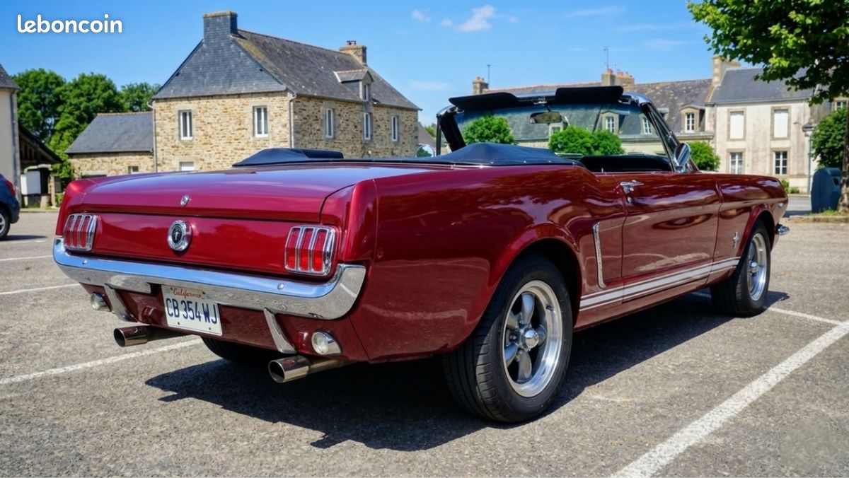 Ford mustang cabriolet 1965-très bel état-expertisée (image 1)