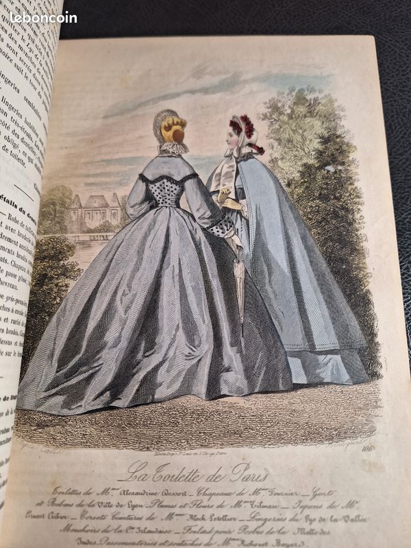 Fascicules mode : toilette à Paris 1862/63 (image 13)