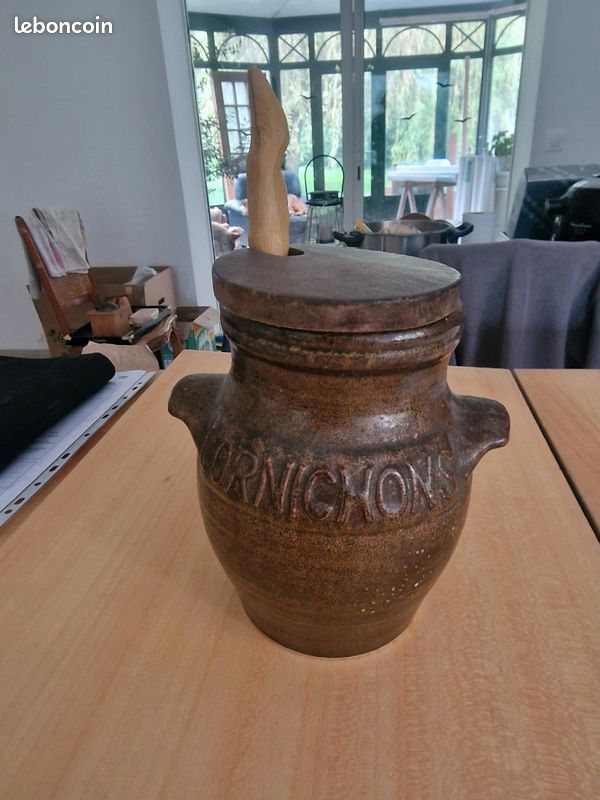 Pot a cornichon en gres (image 1)