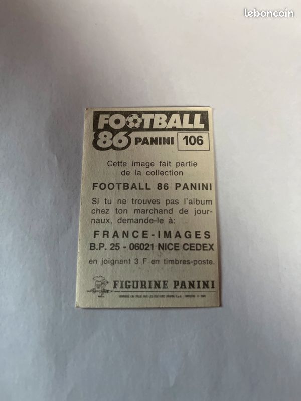 Panini foot 86 (106) (image 2)