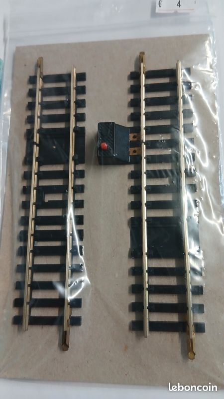 Lot 5 Rails Droits Jouef 475/2A