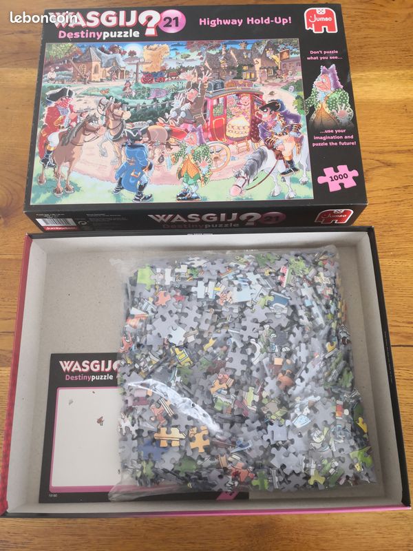 Puzzle - JUMBO - Wasgij Destiny 21 Highway Holdup - 1000 pièces