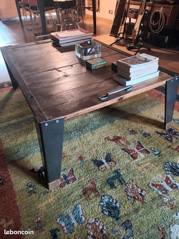 Table basse indus (image 3)