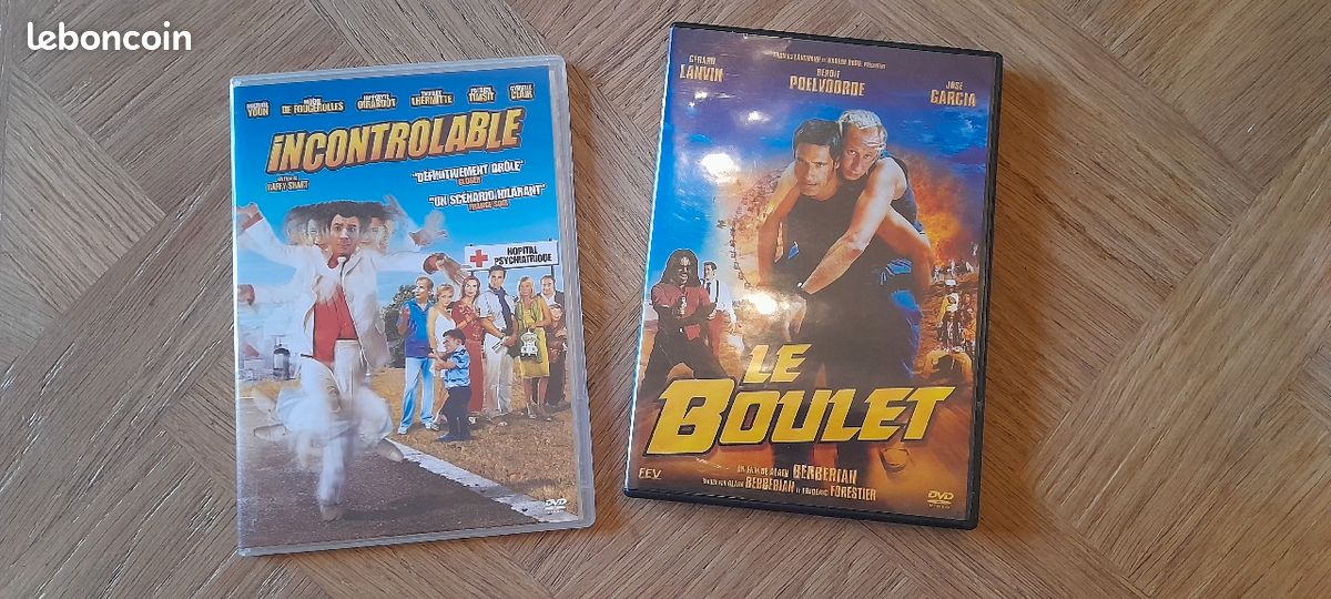 Dvd le boulet et Incontrolable (image 1)