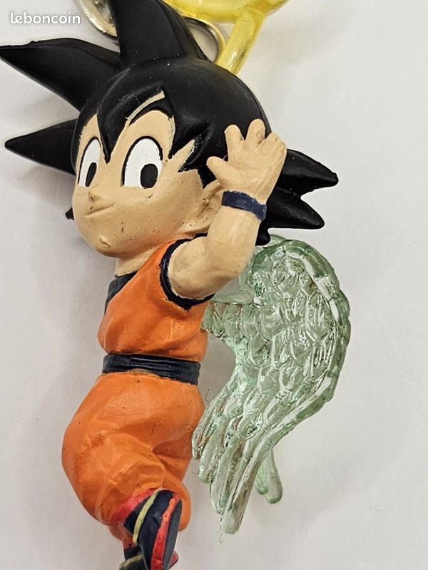 Dragon Ball Z Angel Goku Farewell Goodbye Gashapon Figure Keychain